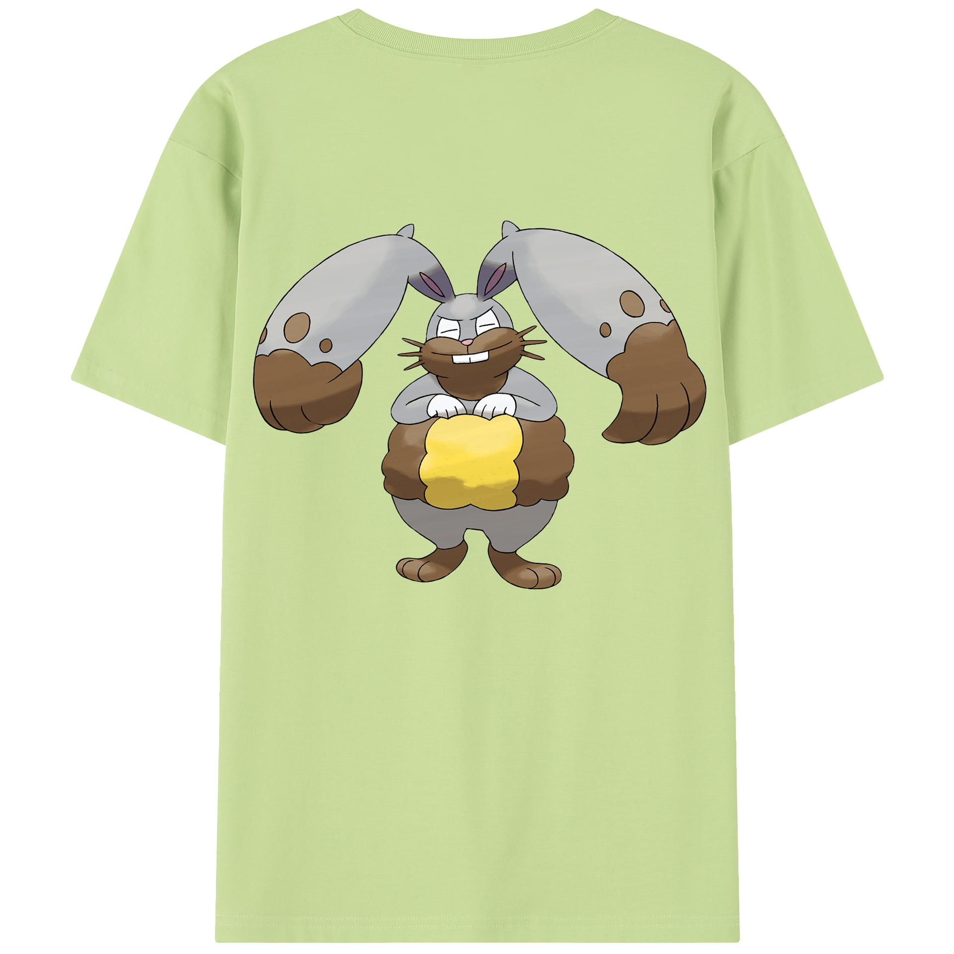 （画像用） ポケットモンスター Pokémon 綿100％半袖Tシャツ（背面プリント）